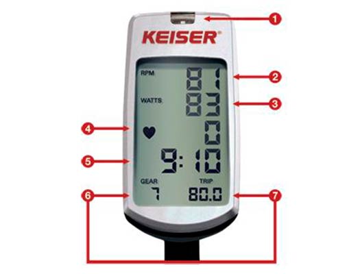 Bicicleta Spinning Keiser M3
