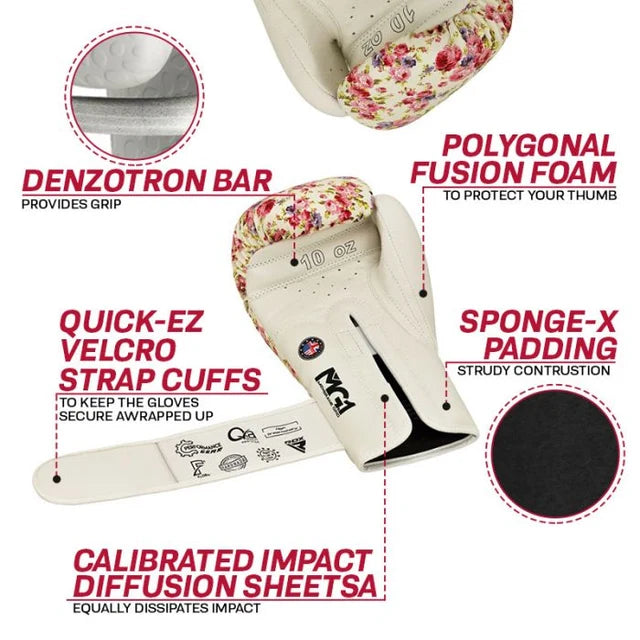 Guantes De Boxeo Floral RDX FL6